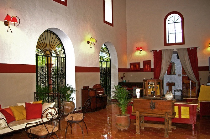 Reception at Hacienda Santa Cruz