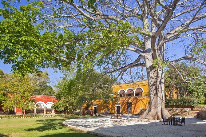 The Hacienda Uayamon in the Yucatan Peninsula