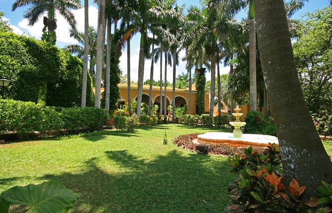 Hacienda Chichen Itza in the Yucatan, Mexico