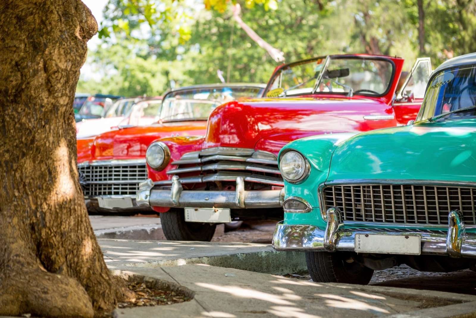 Classic Cars In Havana, Cuba