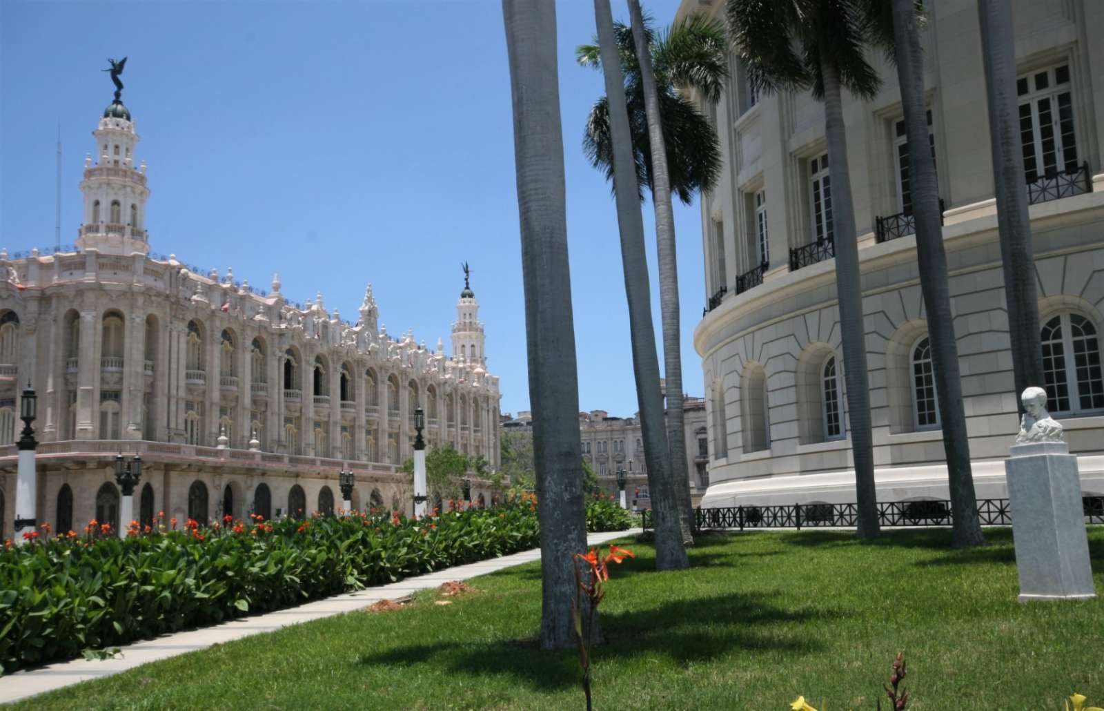 The Capitol and Gran Teatro in Havana, Cuba