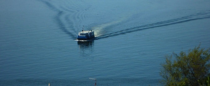 A ferry crossing Havana habrour