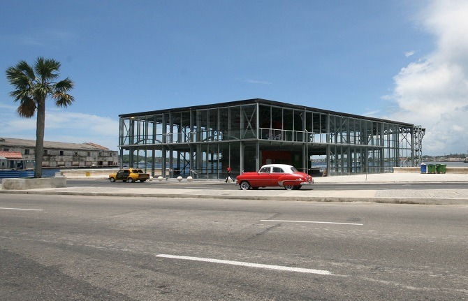 The new ferry terminal in Havana, Cuba