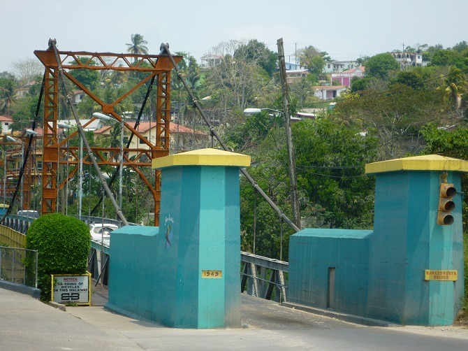 The Hawkesworth Bridge in San Ignacio, Belize