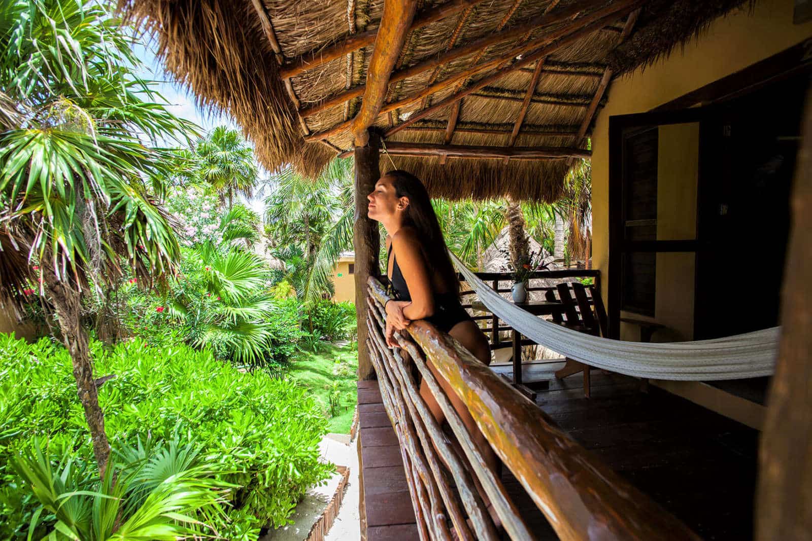 Balcony at Hip Hotel Tulum