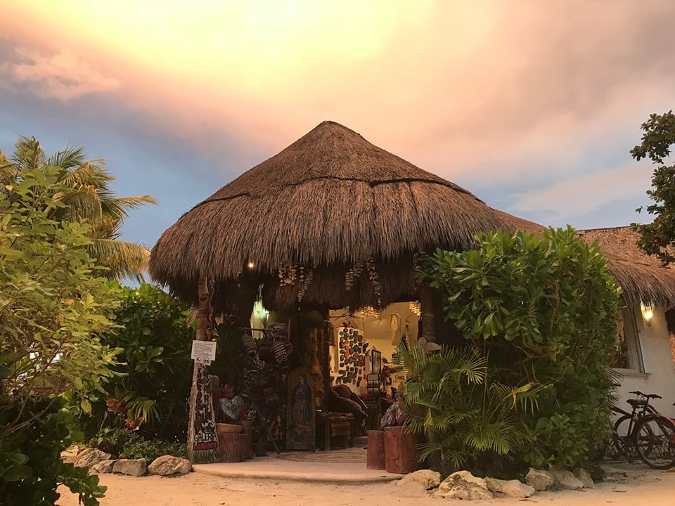 Shop exterior at Hotel Akumal Caribe