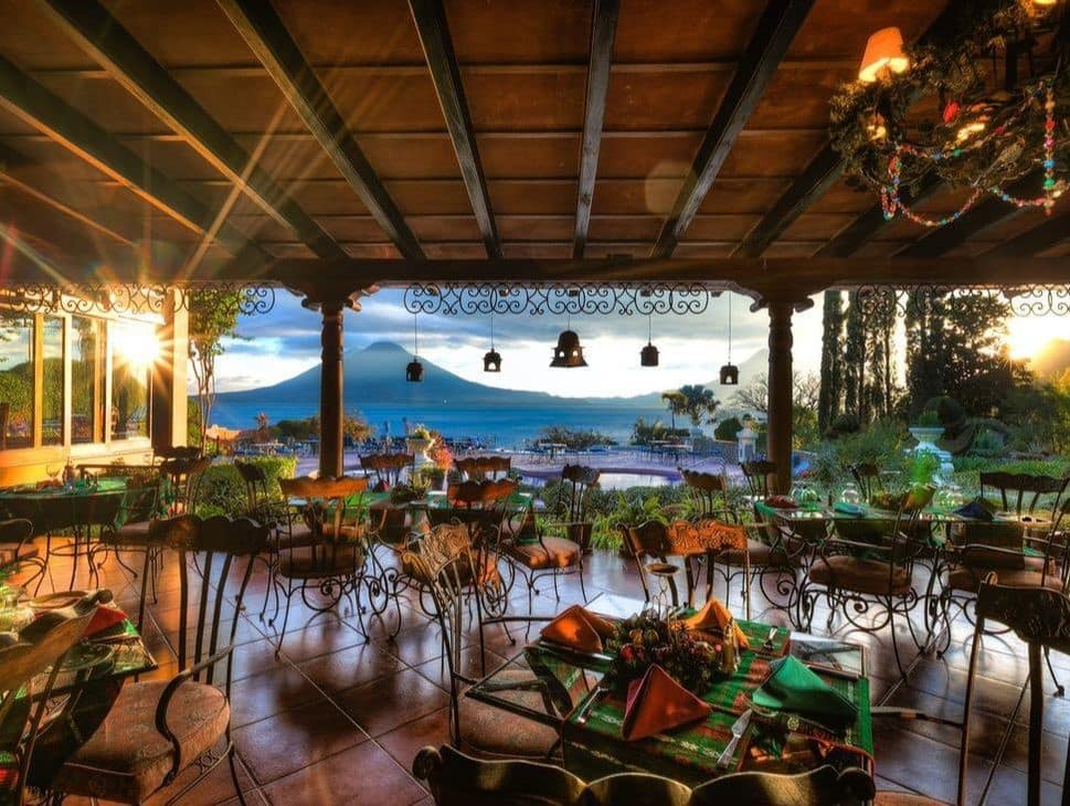 Restaurant at Hotel Atitlan