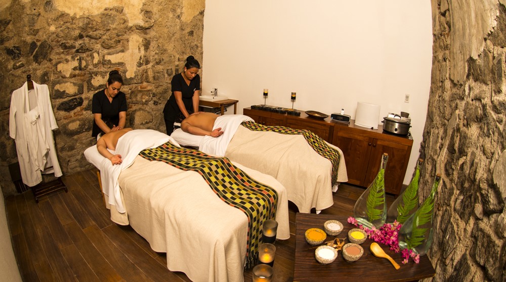 Massage at Hotel Casa Santo Domingo in Antigua