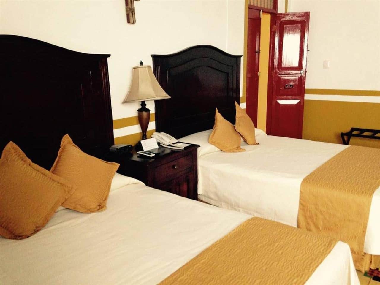 Hotel Castelmar Campeche Mexico Hotel Castelmar Campeche Twin Beds