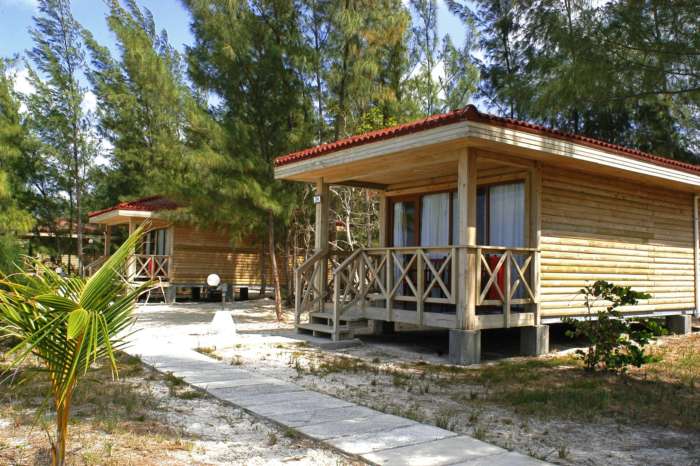 Bungalow at Hotel Cayo Levisa in Cuba