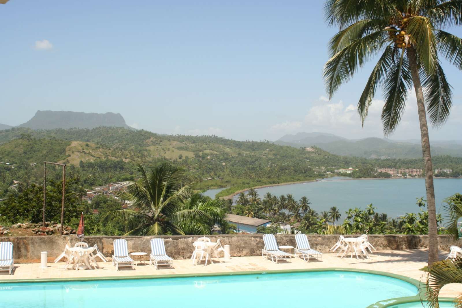 View over Baracoa bay from Hotel El Castillo