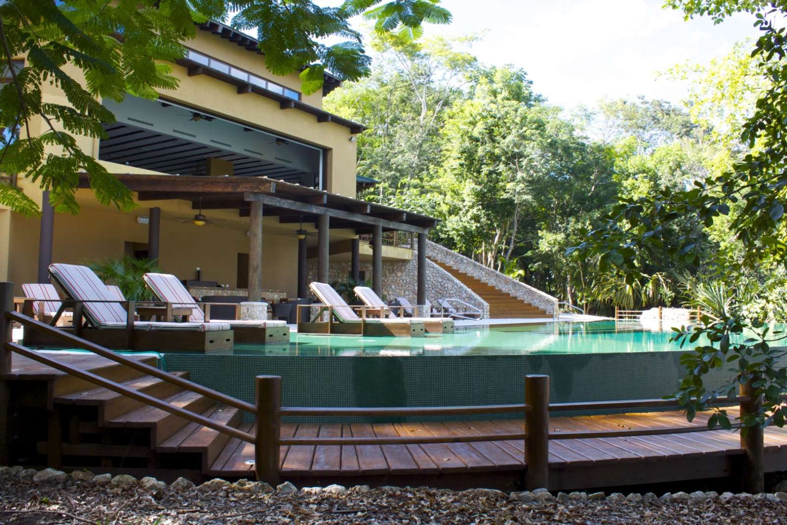Pool at Hotel Las Lagunas, Guatemala
