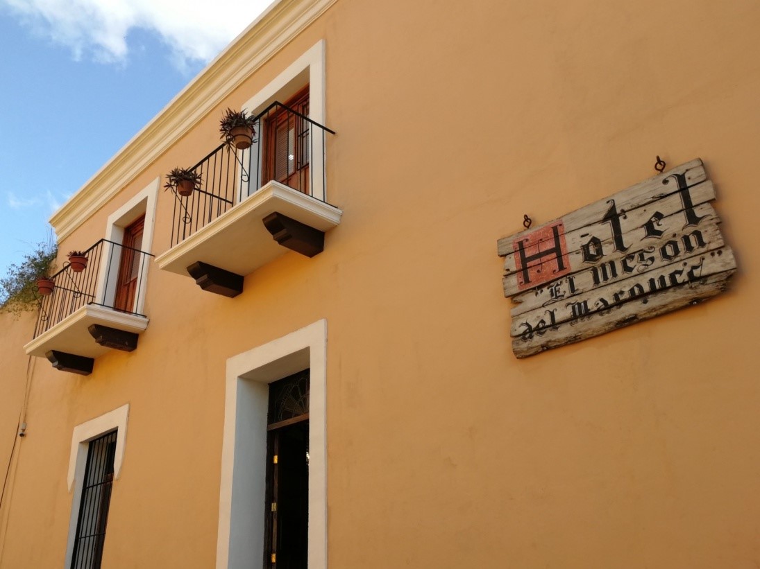 Exterior of Hotel Meson Del Marques