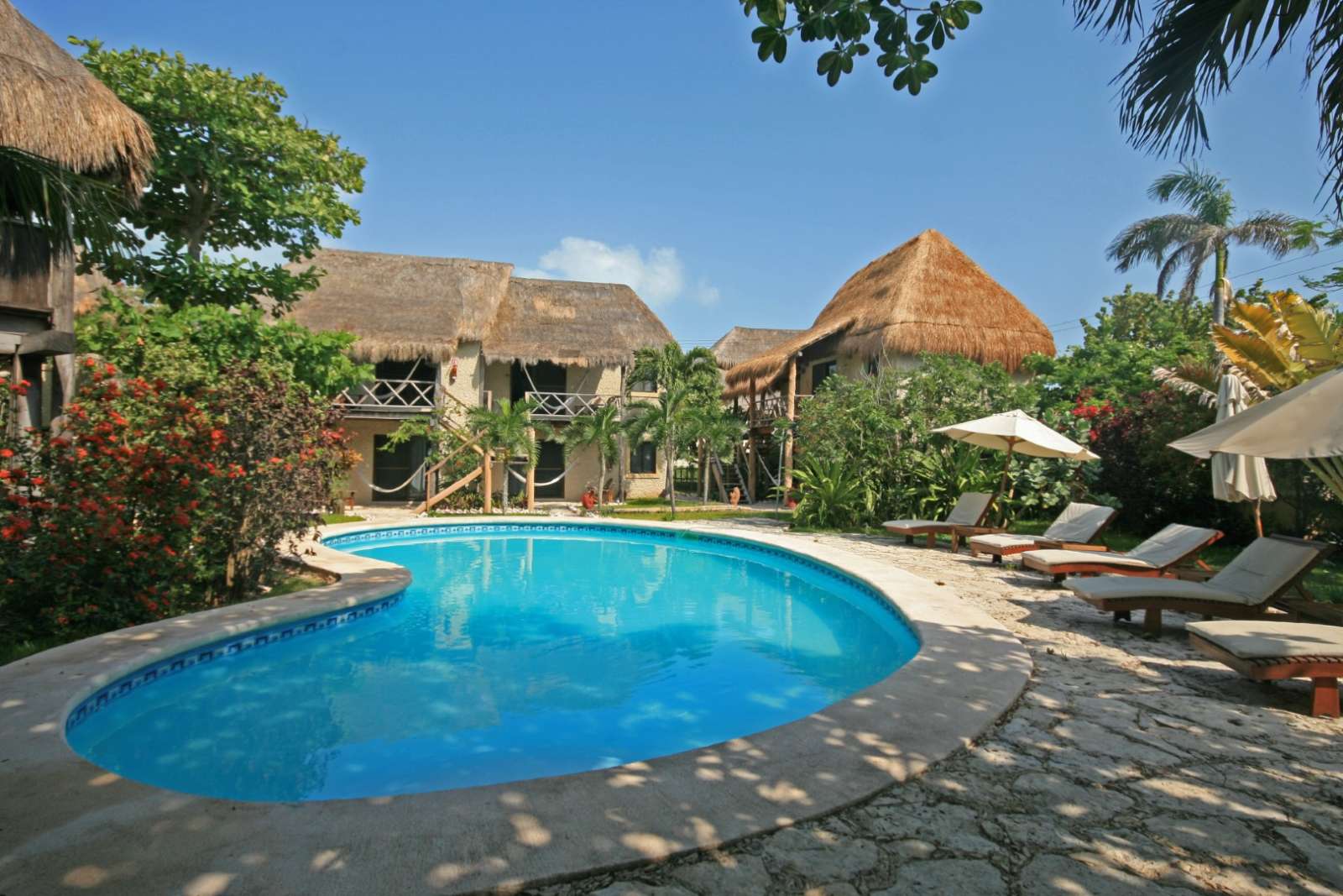 Pool at Na Balam on Isla Mujeres