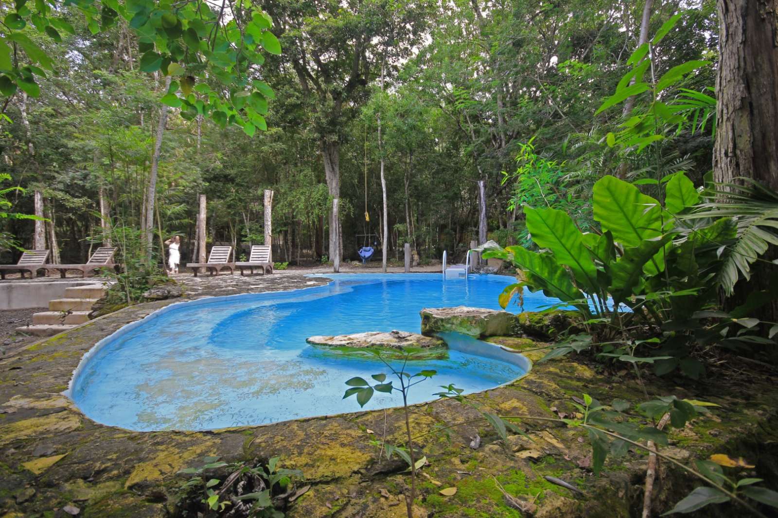 Pool at Hotel Puerta Calakmul