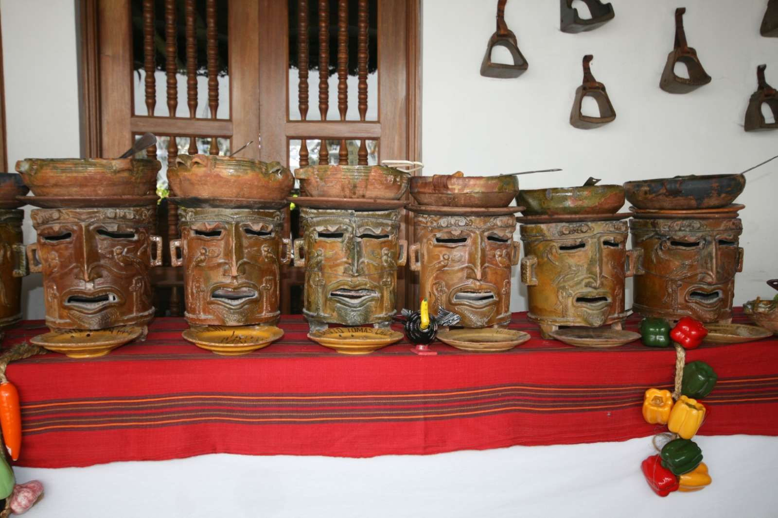 Buffet lunch at Hotel Santo Tomas in Chichicastenango