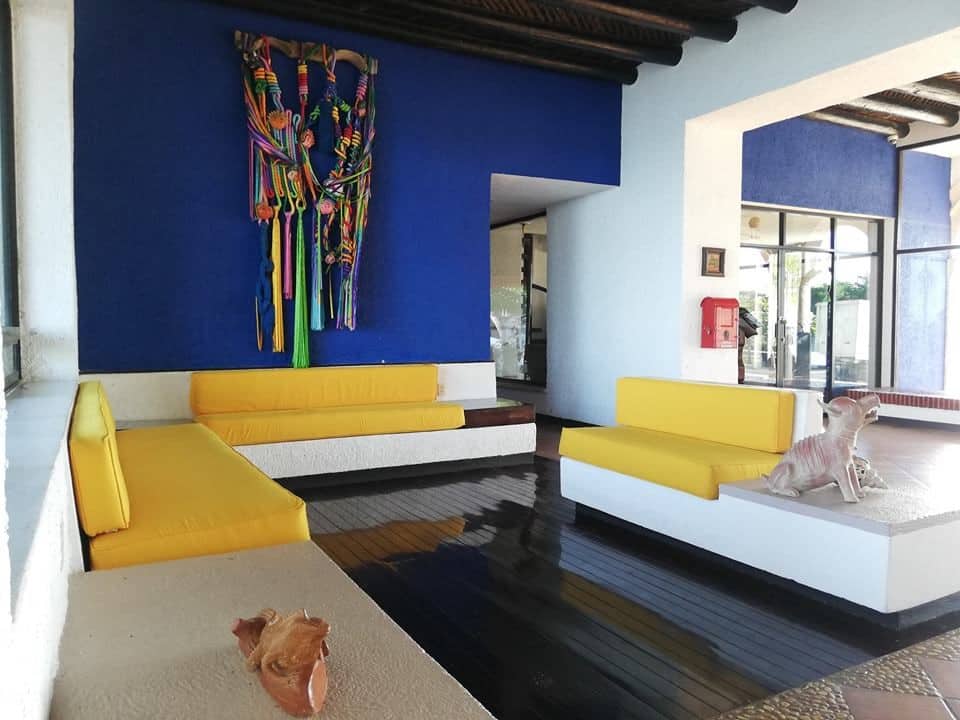 Lobby of Hotel Tucan Siho Playa Campeche