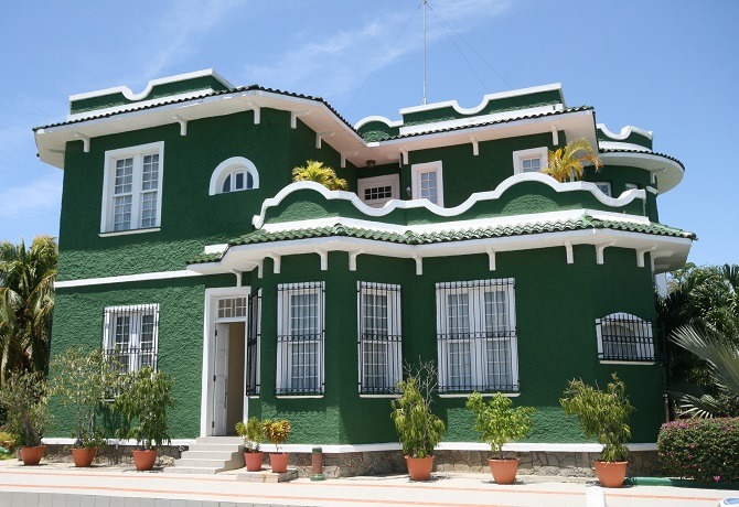 The Hotel Casa Verde in Punta Gorda, Cienfuegos