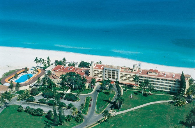 The original Hotel Internacional in Varadero, Cuba