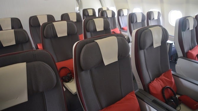 Iberia Premium Economy seating