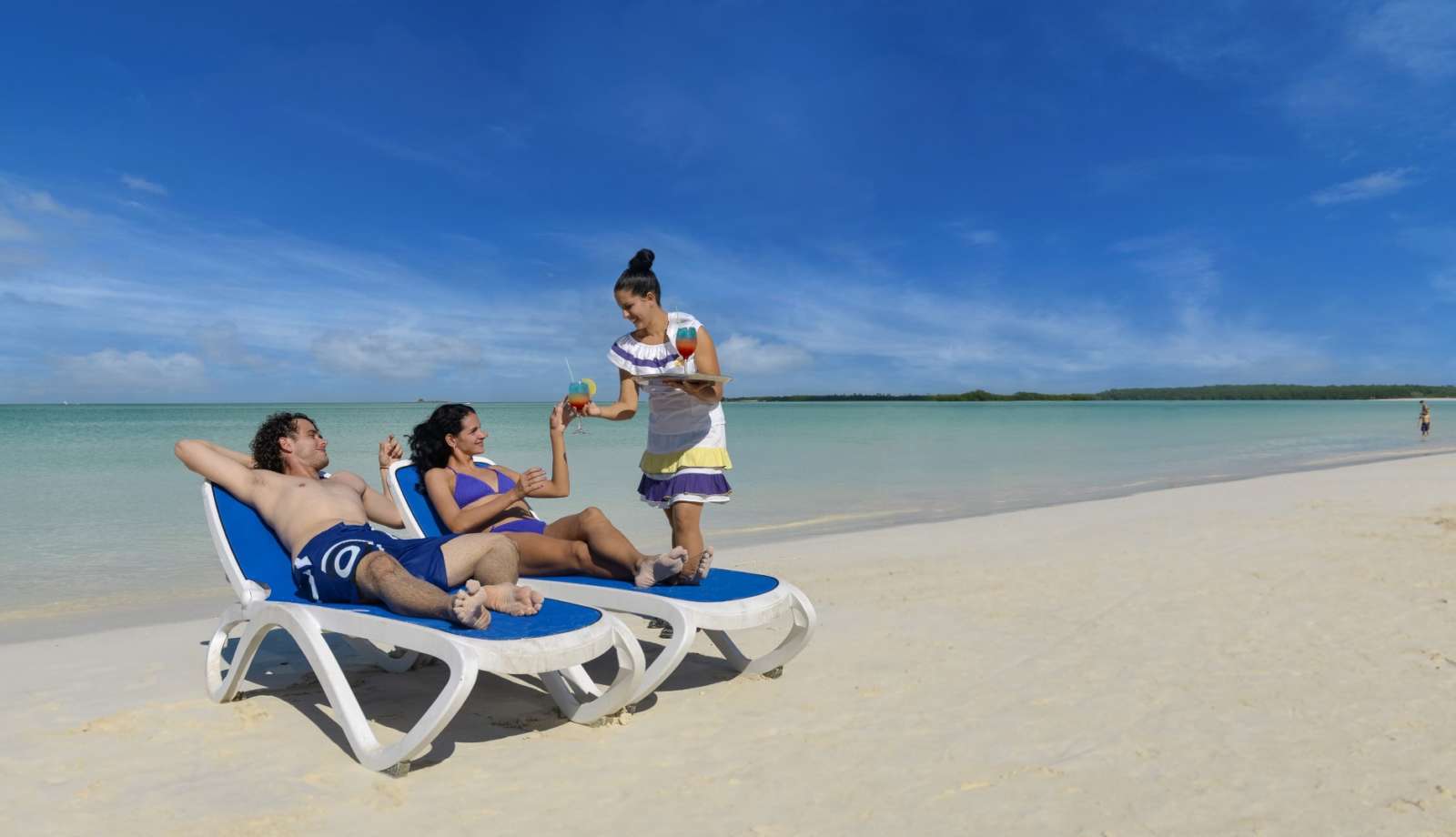 Beach service at Iberostar Ensenachos