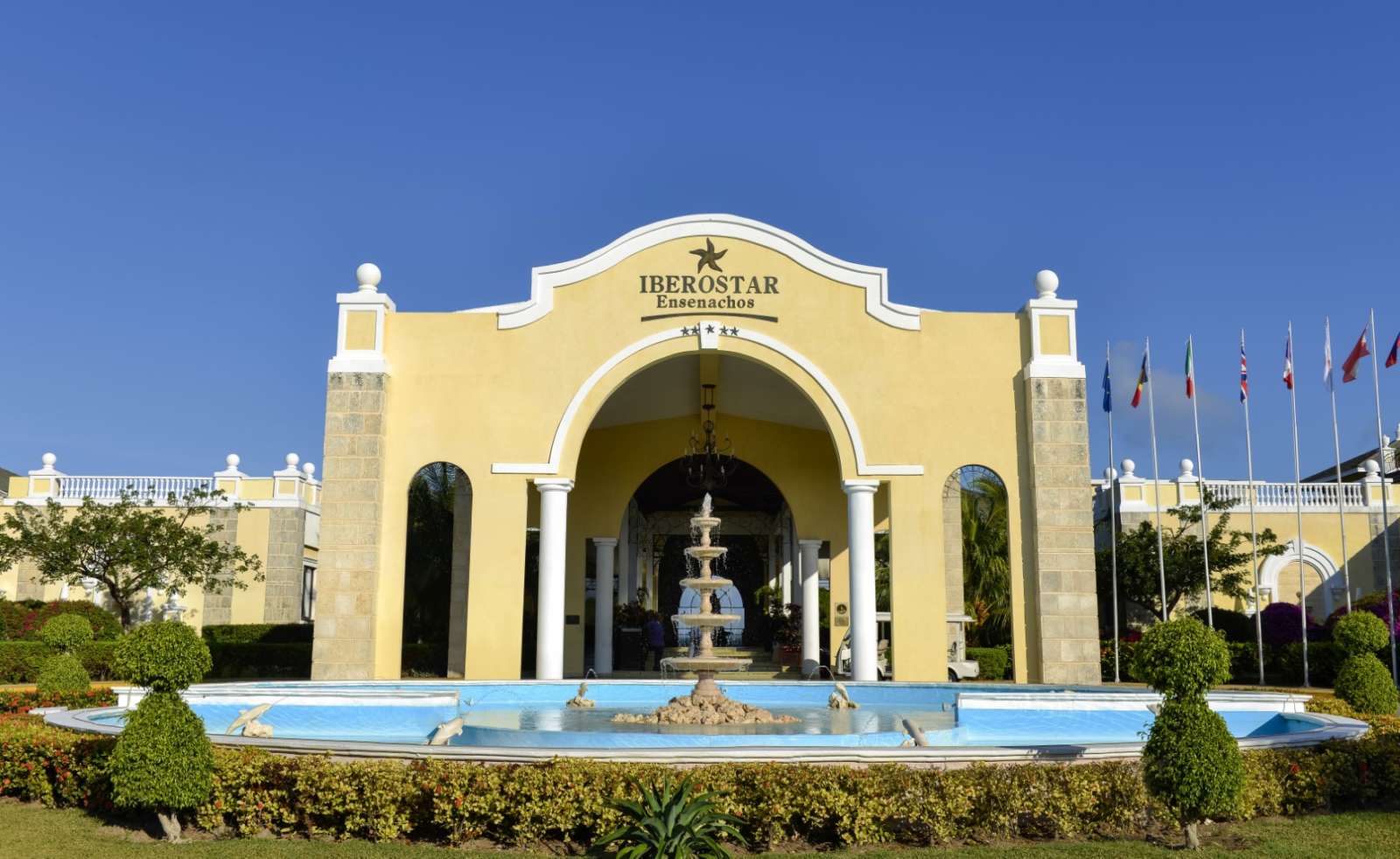 Entrance to Iberostar Ensenachos