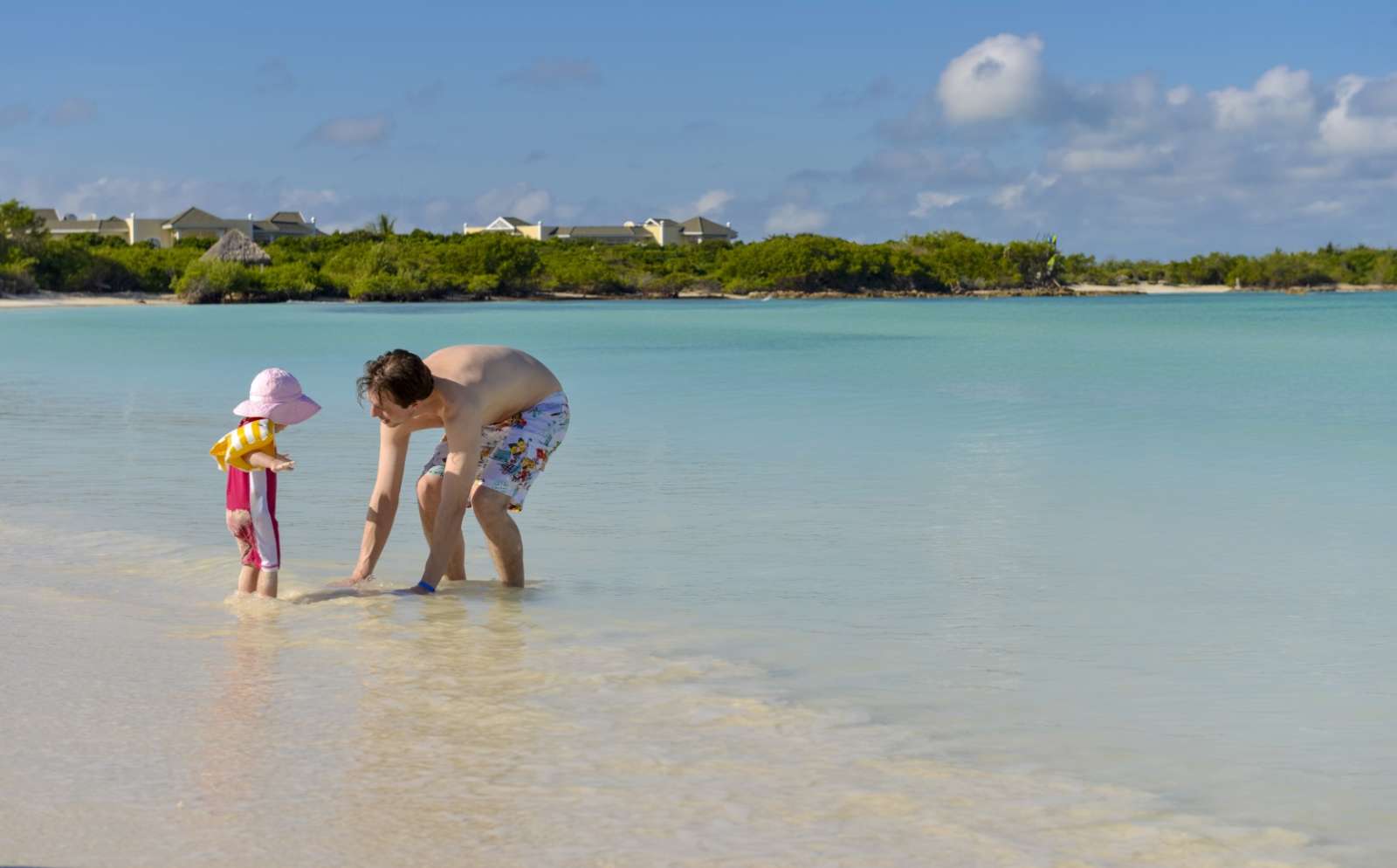 Father and daughter at Iberostar Ensenachos