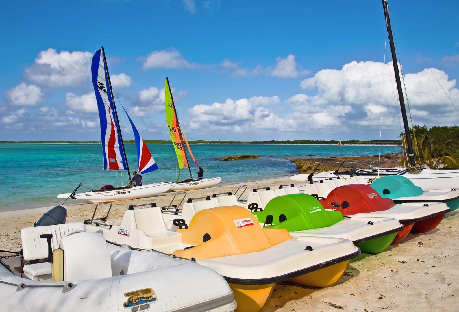 Watersports equipment at Iberostar Ensenachos