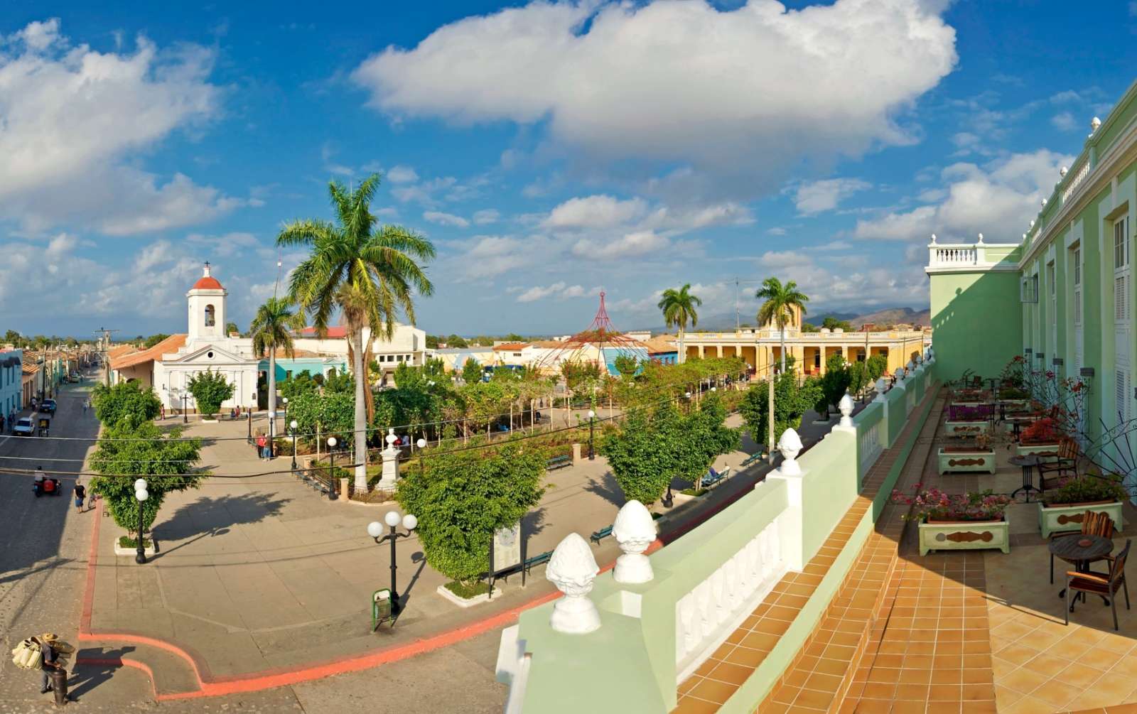 Room terraces at Iberostar Grand Trinidad