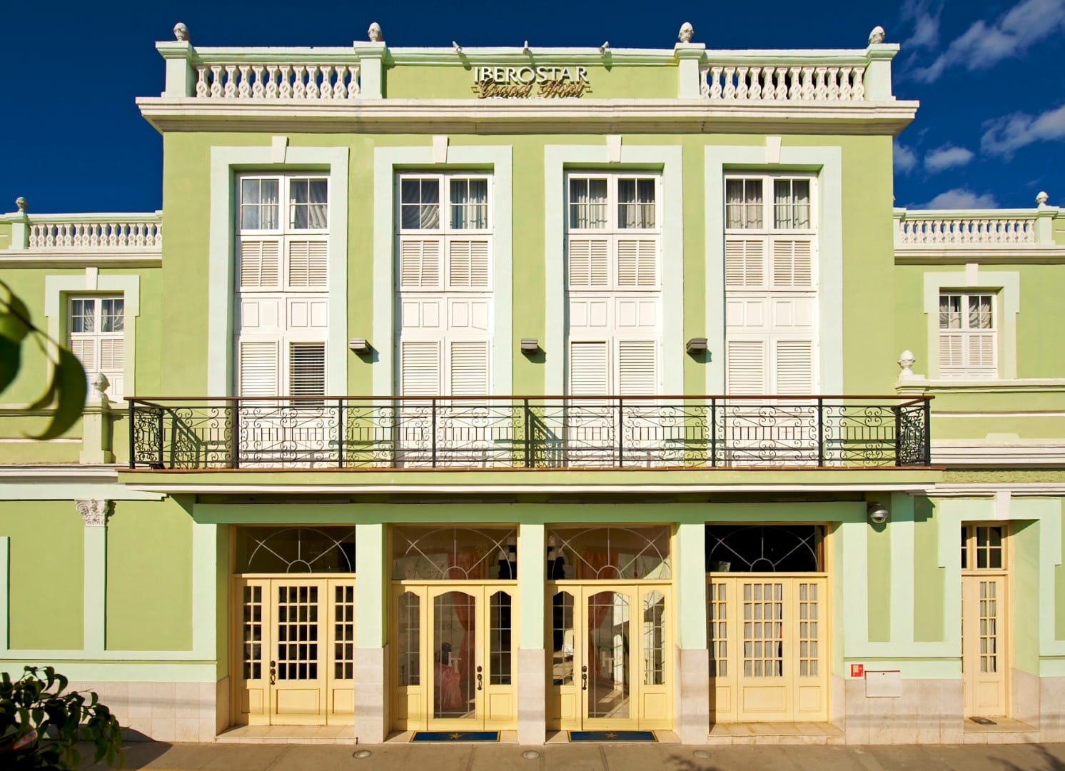 An external view of the Iberostar Grand Trinidad in Cuba