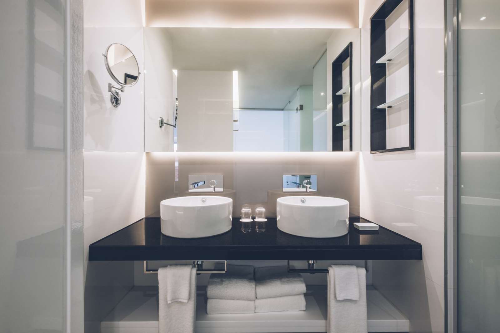 Bathroom at the Iberostar Packard hotel in Havana, Cuba