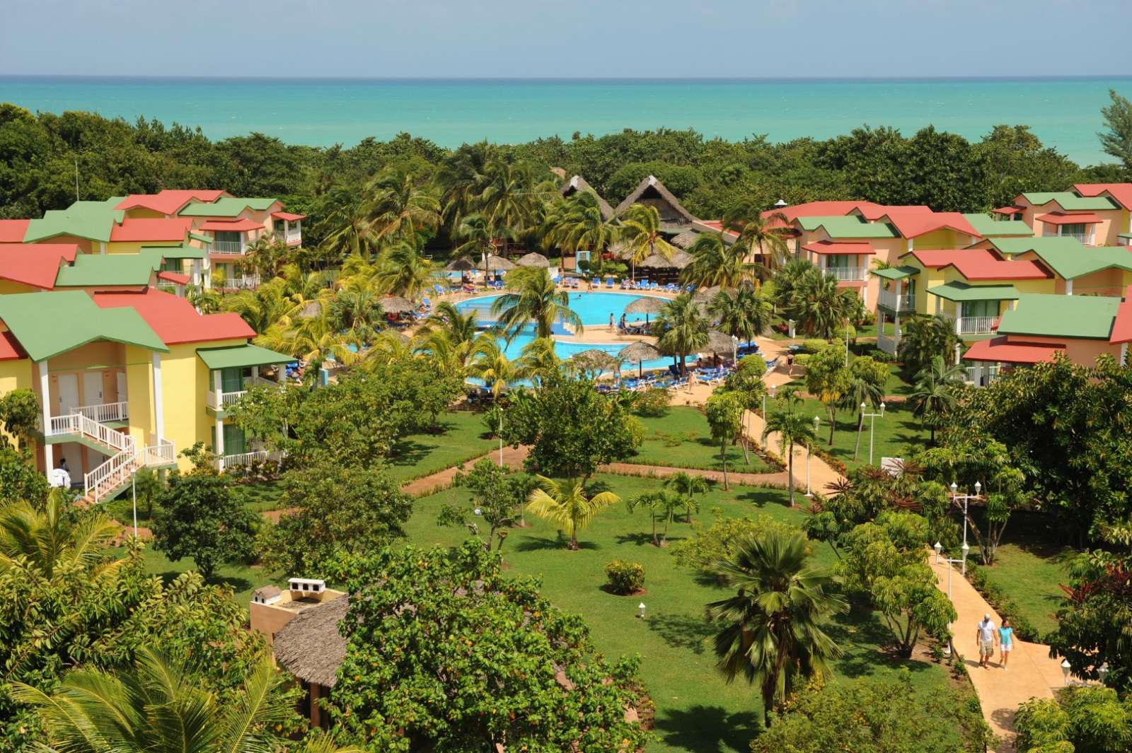 Pool and gardens at Iberostar Tainos