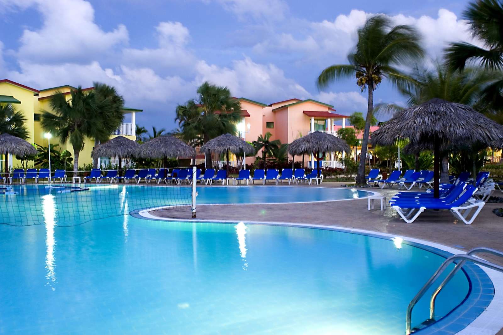 Iberostar Tainos pool at evening time