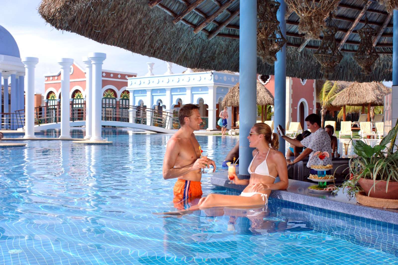 Swim up bar at Iberostar Varadero