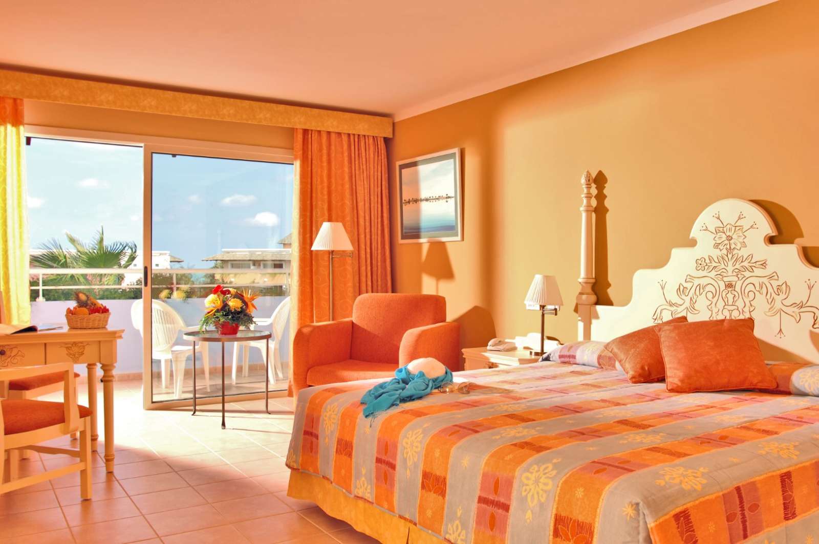 Bedroom and balcony at Iberostar Varadero