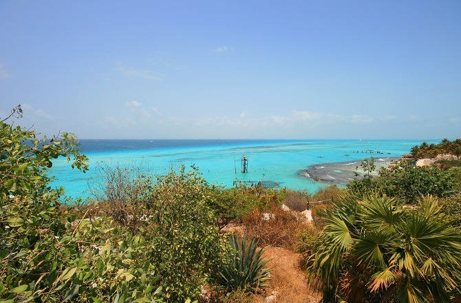 Isla Mujeres, off the coast of the Yucatan Peninsula