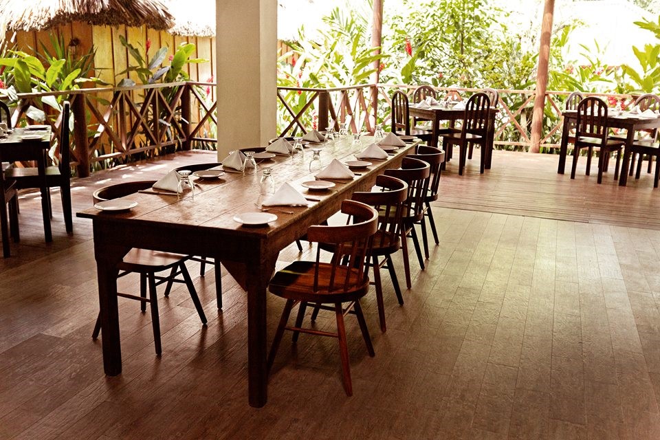 Restaurant at Jungle Lodge Tikal