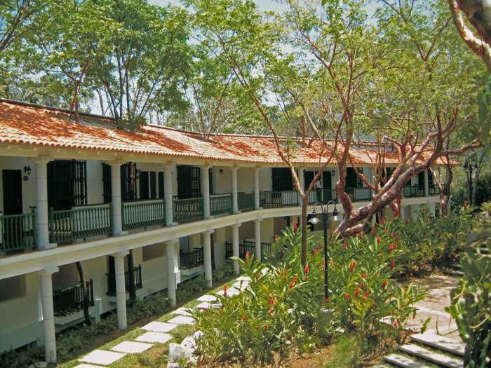 Accommodation at La Moka hotel in Las Terrazas, Cuba