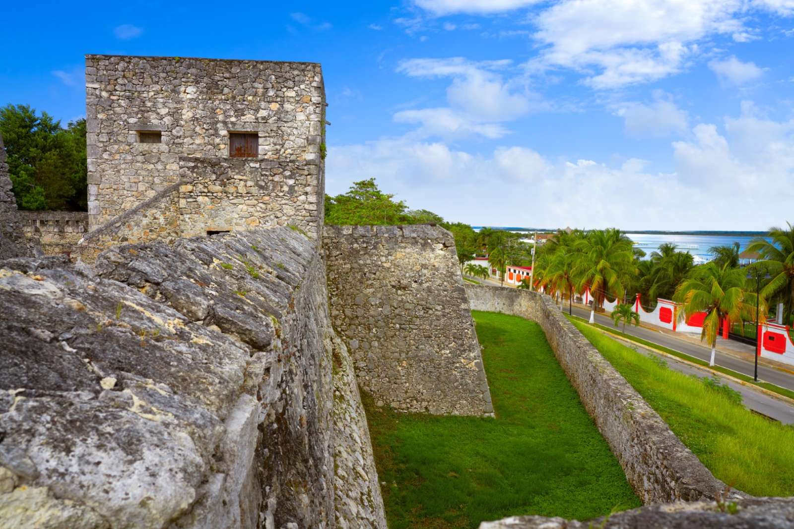 San Felipe fort in Laguna Bacalar