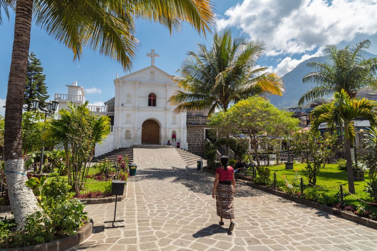 Church at San Pedro in Lake Atitlan, Guatemala