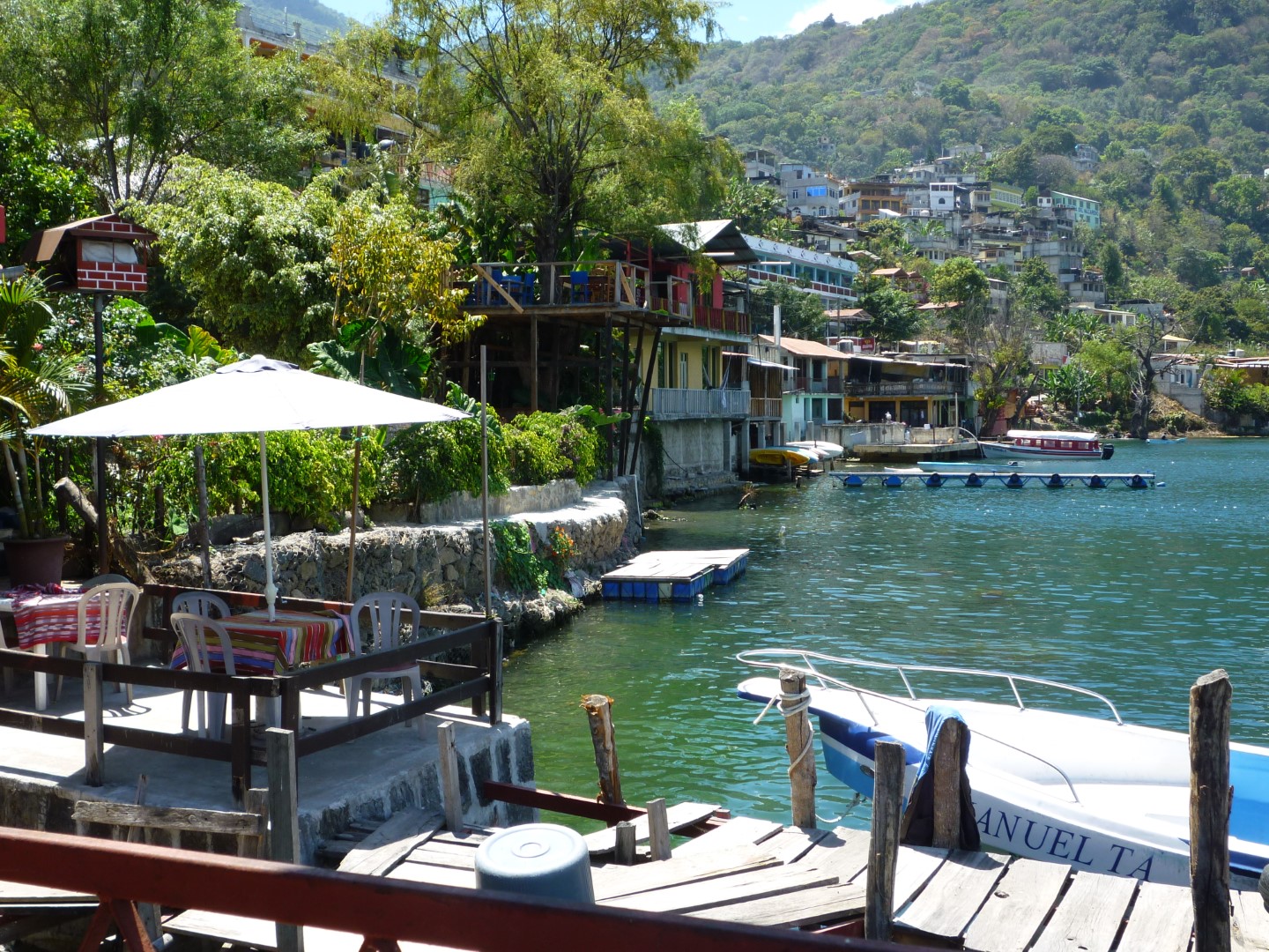 San Pedro La Laguna on Lake Atitlan, Guatemala