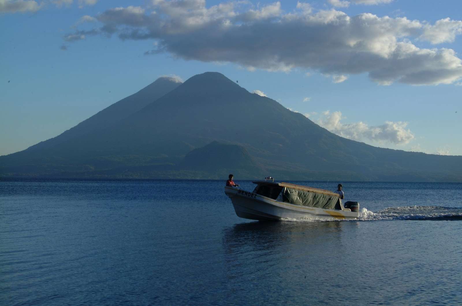 Lake taxi at Lake Atitlan, Guatemala