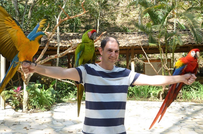 Macaw Mountain Bird Park in Copan Honduras