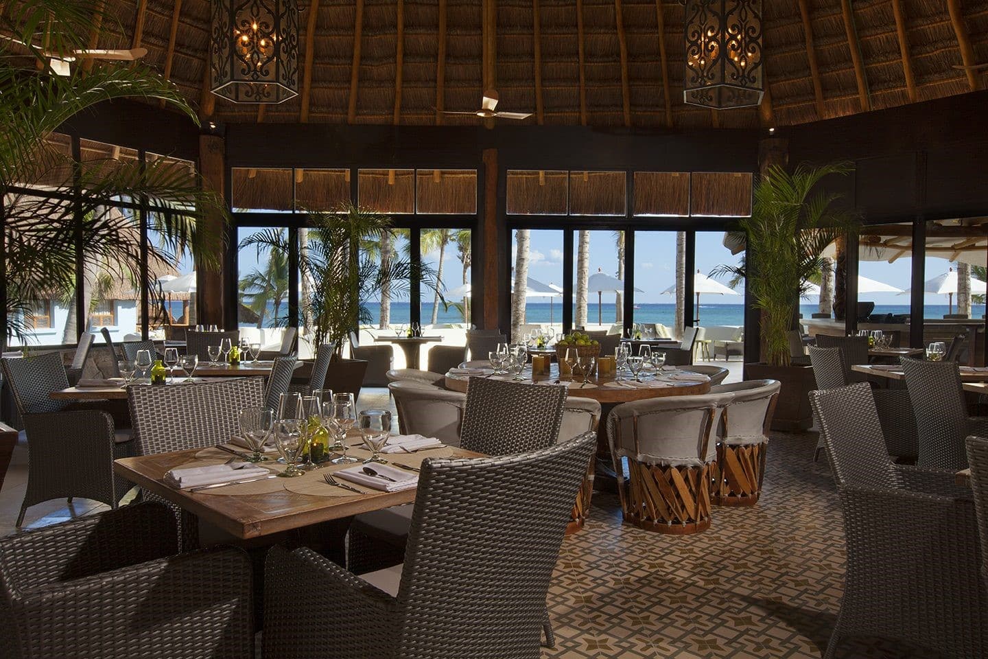 Restaurant at Mahekal Beach Resort