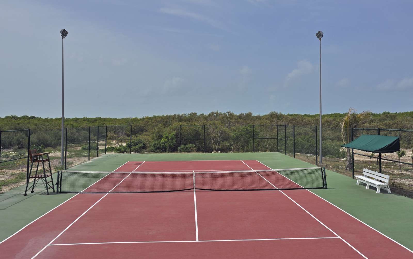 Tennis court at Melia Buenavista
