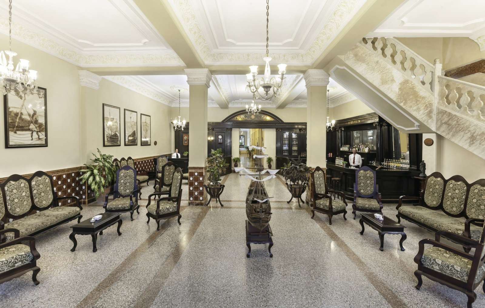 Lobby of Melia Colon in Camaguey