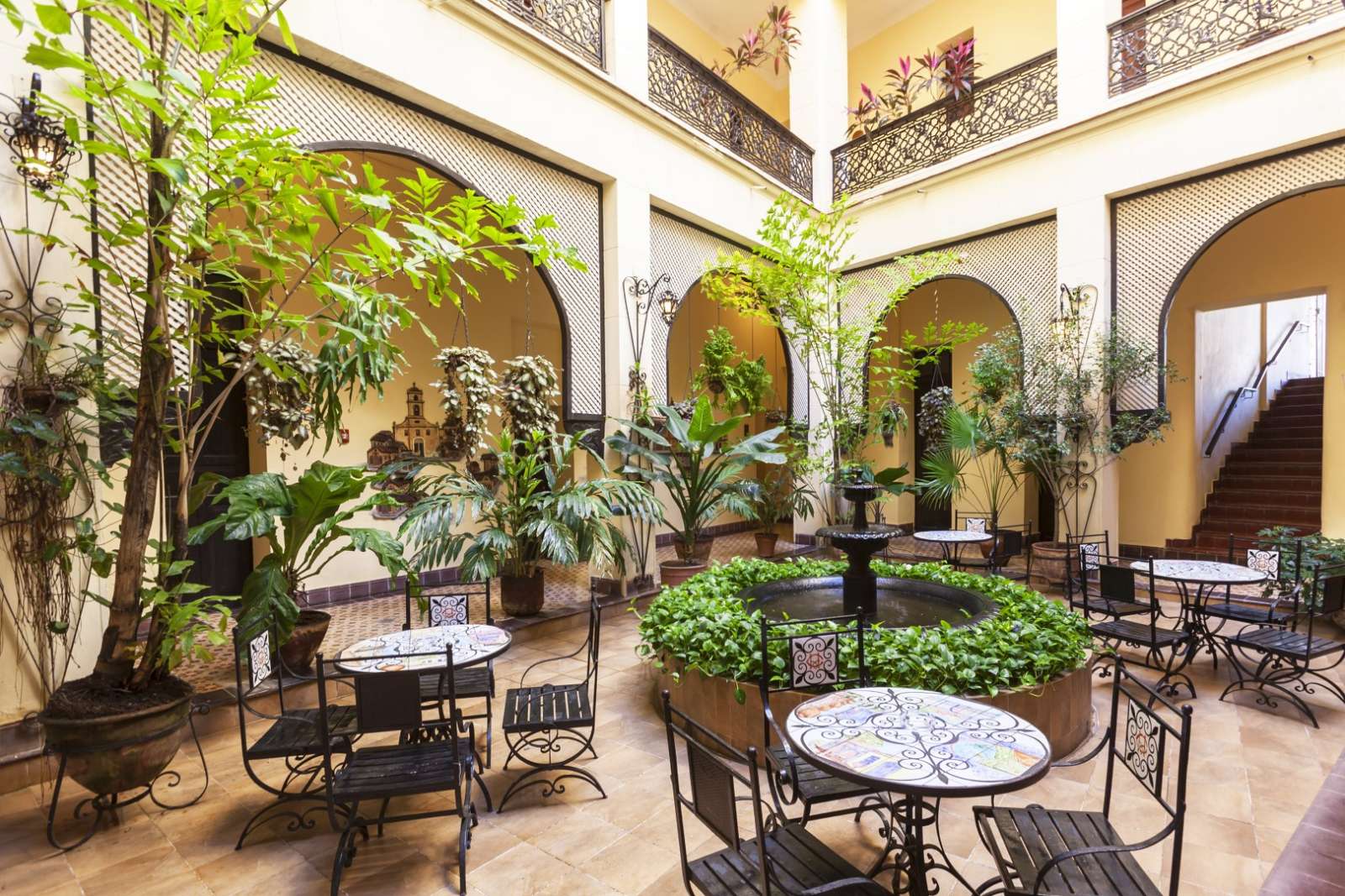 Courtyard at Melia Gran Camaguey