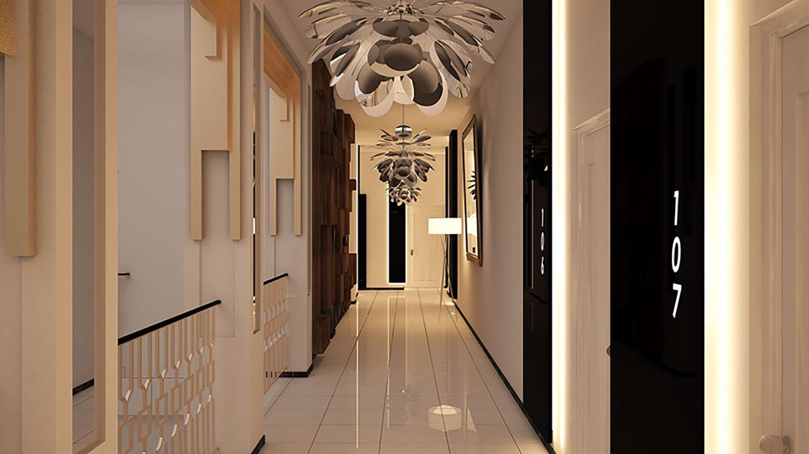 Corridor at Melia San Carlos