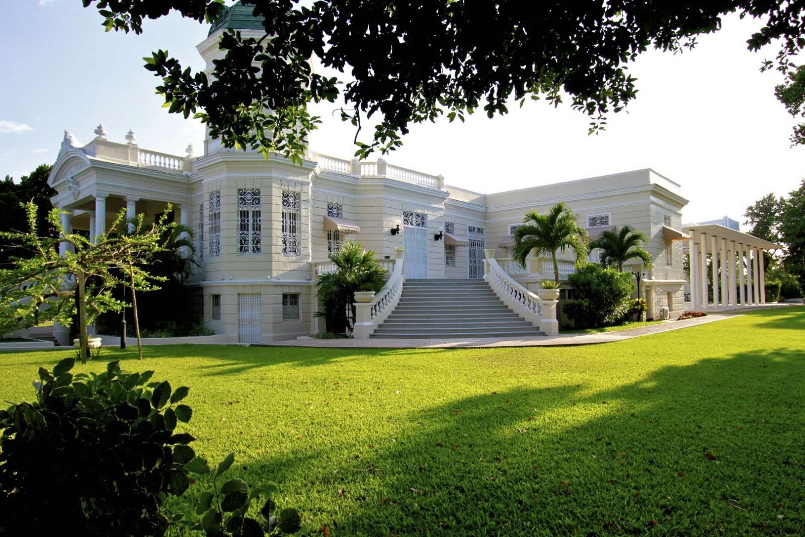 Grand old building along Paseo Montejo in Merida, Yucatan