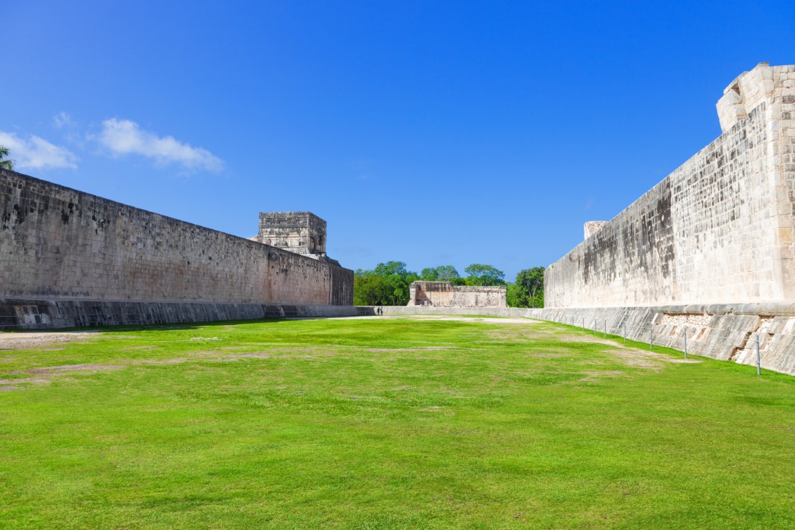 Great ball court at Chichen Itza